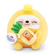 Brinquedo de pelúcia ZURU Snackles Series 2 Sloth & Dole 40 cm com lanche Brinquedo de pelúcia ZURU Snackles Series 2 Sloth & Dole 40 cm com lanche