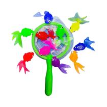 Brinquedo De Pesca Em Forma De Peixe Dourado Para Crianças, Boia De Borracha Macia Para Banho,