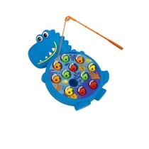 Brinquedo de Pesca Infantil Dino Varinha e Peixinhos 22x17 - Art Brink Brinquedo de Pesca Infantil Dino Varinha e Peixinhos 22x17 - Art Brink