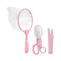 Brinquedo De Pesca Para Crianças Com Clip Para Insetos, Tesoura, Armadilha Para Borboletas, Pinça E