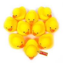 Brinquedo de piscina Rubber Duck Bath Kalafona, impermeável, 8 cm, 10 unidades Brinquedo de piscina Rubber Duck Bath Kalafona, impermeável, 8 cm, 10 unidades