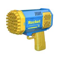 Brinquedo de Pistola de Bolhas Manual - 40 Buracos - Sem Água