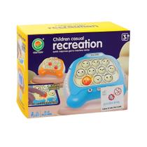 Brinquedo de Plástico Jogo Pop It Virtual Laranja Polibrinq - 6041 Brinquedo de Plástico Jogo Pop It Virtual Laranja Polibrinq - 6041