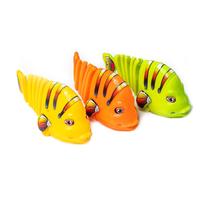 Brinquedo de plástico Wind Up Wiggle Fish para cães e gatos (3 unidades)