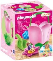 Brinquedo de praia Sand Bucket Playmobil Spring Flower com acesso. Brinquedo de praia Sand Bucket Playmobil Spring Flower com acesso.