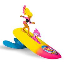Brinquedo de praia Surfer Dudes Legends & Surfer Pets com prancha de surfe Brinquedo de praia Surfer Dudes Legends & Surfer Pets com prancha de surfe