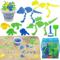 Brinquedo de praia TOY Life Dinosaur Fossil 30 unidades para crianças de 4 a 8 anos