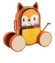 Brinquedo de Primeira Infância Animais Sobre Rodas GML80 sortida - FISHER -PRINCE