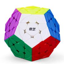 Brinquedo de quebra-cabeça Megaminx Cube Roxenda Magic Cube sem adesivo Brinquedo de quebra-cabeça Megaminx Cube Roxenda Magic Cube sem adesivo