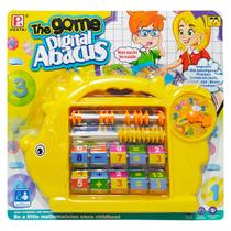 Brinquedo de Raciocínio Escolar Educacional Abacus - Amarelo
