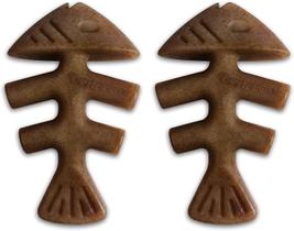 Brinquedo De Roer Benebone Fishbone Tiny 2-Pack Cães Até 7Kg