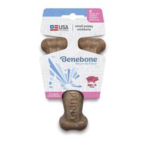 Brinquedo de roer para filhotes Benebone Puppy Wishbone sabor Bacon