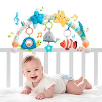 Brinquedo de segurança para berço móvel Jollybaby Musical Bassinet Bouncer
