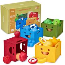 Brinquedo de Separação de Cores JoyCat para Crianças (18-36 Meses) - Com Frutas