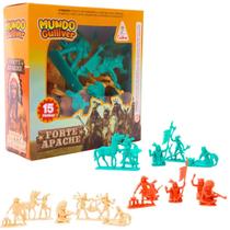 Brinquedo De Soldadinhos Indios Forte Apache 0967 Gulliver