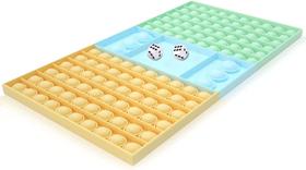 Brinquedo de tabuleiro Big Pop, tabuleiro de xadrez Push Bubble Popper Fidget Sensory Toys para o tempo dos pais e filhos, brinquedo interativo jumbo para alívio do estresse para brincar com os amigos