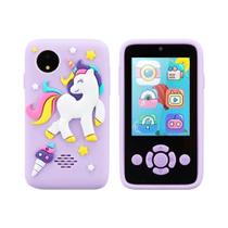 Brinquedo De Telefone MP3 Para Crianças Com Câmera Jogos De Quebra-Cabeça Reprodutor De Música Para