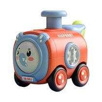 Brinquedo de Trem Infantil com Inércia - Mini Apito para Crianças de 1 a 2 Anos