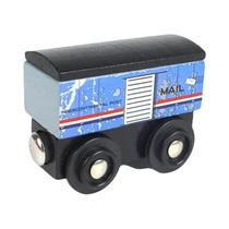 Brinquedo De Trem Magnético De Madeira Para Crianças, Locomotiva De Anime, Veículos De Ferrovia,