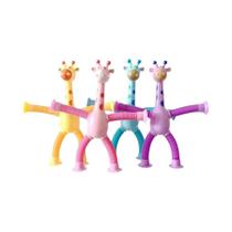 Brinquedo De Tubo De Sucção Girafa Para Alívio Do Estresse, Presente Para Viagem De Carro, Biologia