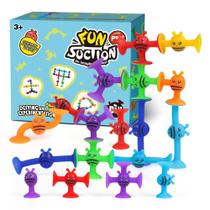 Brinquedo de ventosa ZMZS em forma de abelha para bebês de mais de 3 anos com 40 unidades