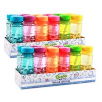 Brinquedo de verão Bubble Bottle novelinks Big Bubble 120 ml, pacote com 24 unidades Brinquedo de verão Bubble Bottle novelinks Big Bubble 120 ml, pacote com 24 unidades