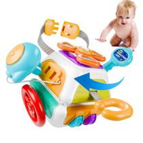 Brinquedo de viagem para crianças Montessori Busy Cube GZSDLL com mais de 18 meses