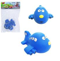 Brinquedo de vinil para bebê a partir de 3 meses - avião Brinquedo de vinil para bebê a partir de 3 meses - avião