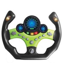Brinquedo de volante de simulação elétrica com luz e som