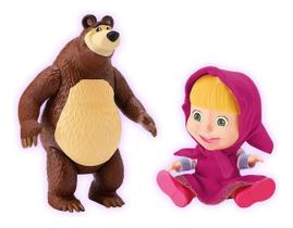 Brinquedo Desenho Masha E O Urso Original Divertoys Vinil