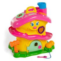 Brinquedo Didático Activity House Rosa Tateti - 0724