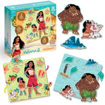 Brinquedo Didático Alinhavos Moana Disney Com 16 Peças De Madeira Para Desenvolvimento Infantil Brinquedo Didático Alinhavos Moana Disney Com 16 Peças De Madeira Para Desenvolvimento Infantil