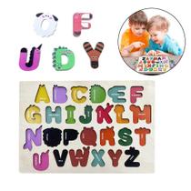 Brinquedo Didático Aprenda Brincando Alfabeto Bichos Dm Toys