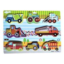 Brinquedo Didático Aprenda Brincando com Veículos DMT5734 - Dm Toys