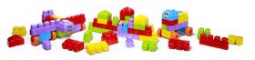 Brinquedo Didático Blocos de Montar Infantil 62 Peças Super M-Bricks Maral