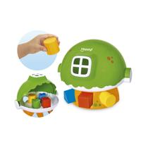 Brinquedo Didático Cogumelo Happy Educativo Encaixar - Usual