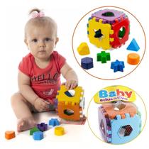 Brinquedo Didático Colorido Monta e Desmonta Com Peças De Encaixar Brinquedo Didático Colorido Monta e Desmonta Com Peças De Encaixar