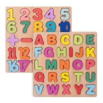 Brinquedo didático de madeira Montessori com números de mesa para crianças Brinquedo didático de madeira Montessori com números de mesa para crianças