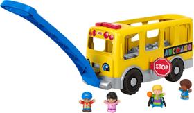 Brinquedo Didático Fisher-Price Little People - Ônibus Amarelo (1+)