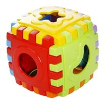 Brinquedo Didático Infantil Baby Cube Cubo Com 5 Peças De Encaixe Maral