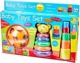 Brinquedo Didático Infantil Bebe Educativo Pedagógico Montar-BABY TOY SET Brinquedo Didático Infantil Bebe Educativo Pedagógico Montar-BABY TOY SET