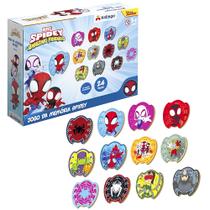 Brinquedo Didático Jogo da Memória Spidey Homem Aranha 24Pçs