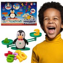 Brinquedo Didatico Jogo Matematica Numeros Balanca Pinguim