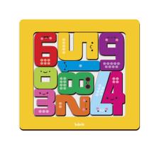 Brinquedo Didático Monte E Empilhe Números - Babebi 7042