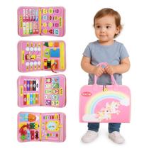 Brinquedo didático Montessori Busy Board Urban Toys 3-4 anos Brinquedo didático Montessori Busy Board Urban Toys 3-4 anos