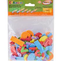 Brinquedo Didatico Numeros Eva Recortado 120Pcs 3Cm - EVAMAX Brinquedo Didatico Numeros Eva Recortado 120Pcs 3Cm - EVAMAX