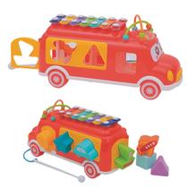 Brinquedo Didatico Onibus Xilofone Zippy Toys