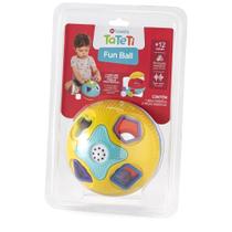 Brinquedo Didático Para Bebê Fun Ball Com Som Calesita