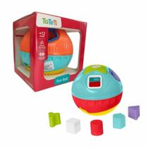 Brinquedo Didático Para Bebê - Fun Ball - Com Som - Tateti