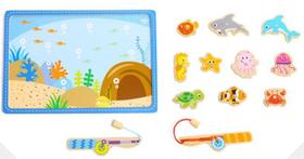 Brinquedo Didatico Pesca divertida Hg Toys - TKF040